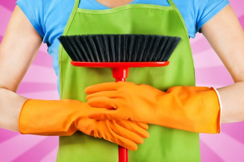 Deep oven cleaning service in Hammersmith removing grease and grime