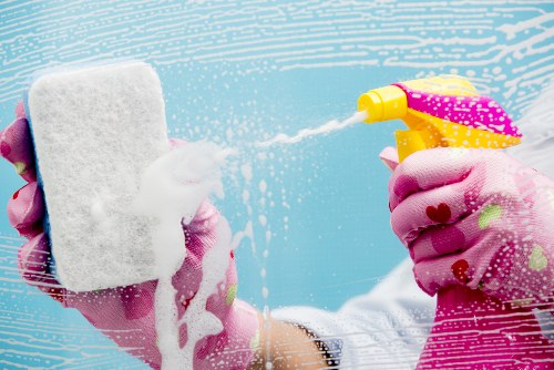 Professional upholstery cleaning in Hammersmith for a fabric sofa