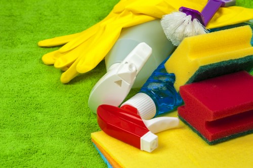 Deep cleaning equipment being used on a carpet in Hammersmith