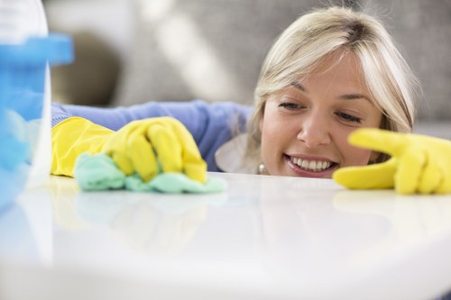 Complaint resolution process for carpet cleaning