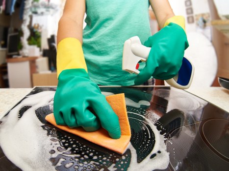 Deep cleaning removing dirt and stains from a carpet in Hammersmith